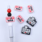 Peace Dove Silicone Beads