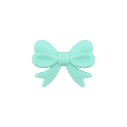 Butterfly knot small tooth glue focal