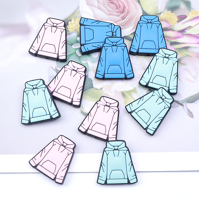 New hoodie silicone beads