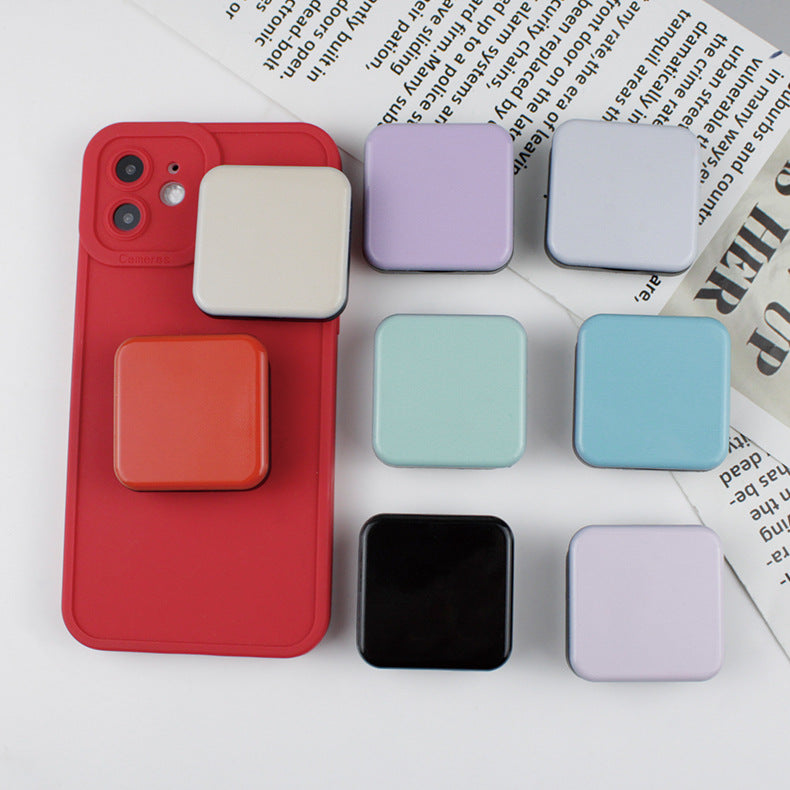 Phone holder with mirror
