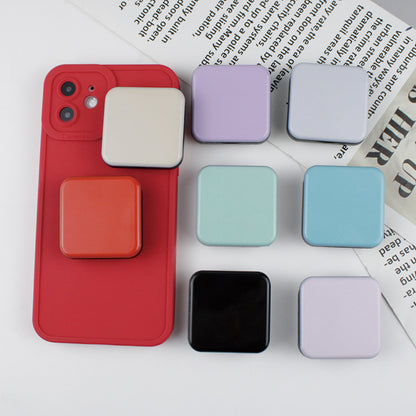 Phone holder with mirror