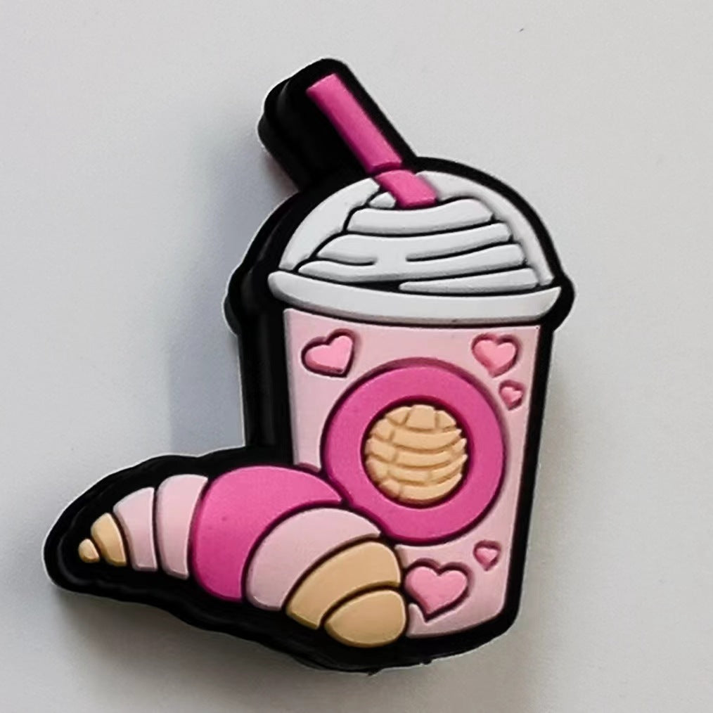 Milk tea silicone cute cartoon