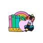 Cartoon Apple Silicone Beads