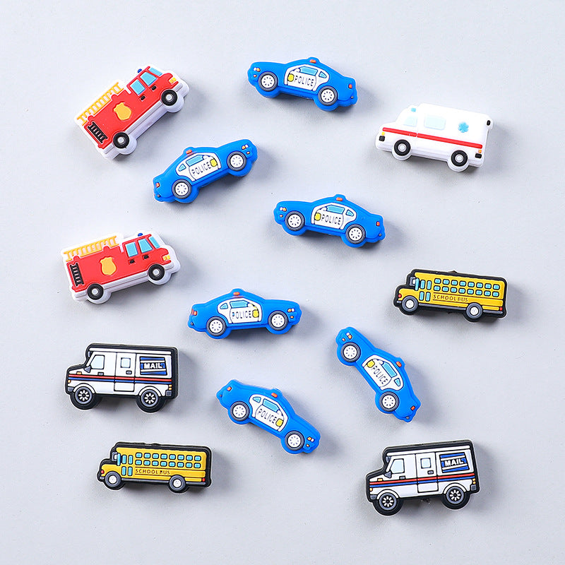 Silicone beads for transportation vehicles