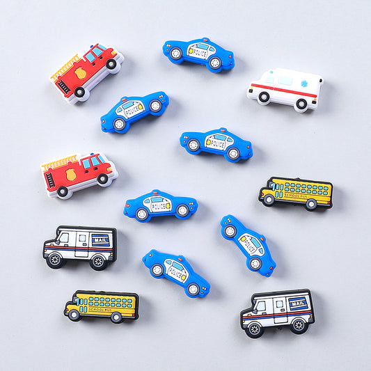 Silicone beads for transportation vehicles