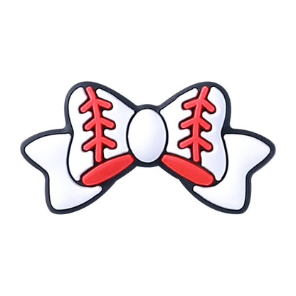 Bow silicone beads