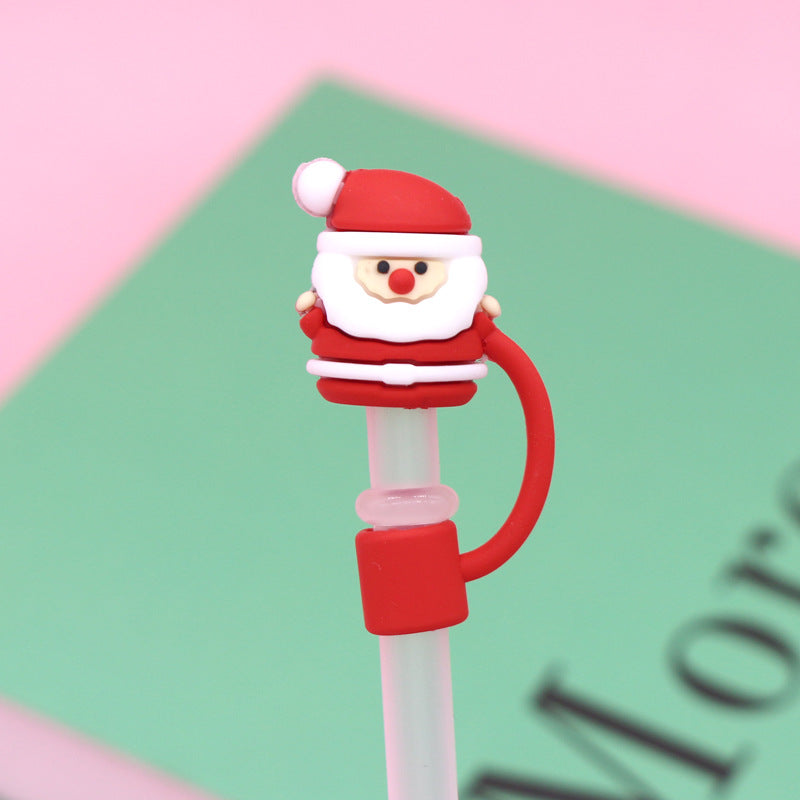 Christmas straw hat