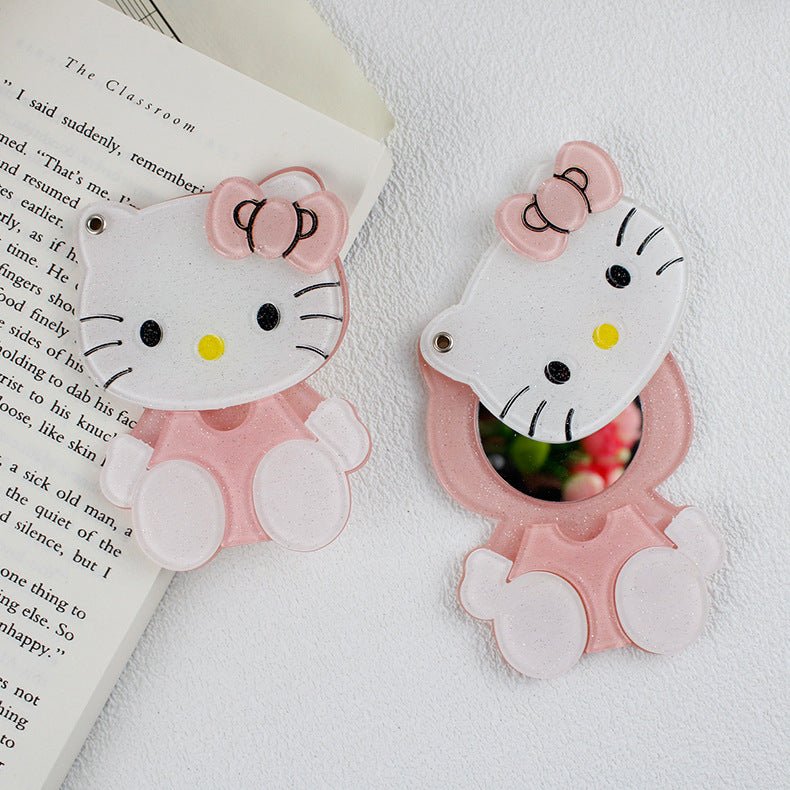KT cat back sticker phone case