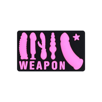 Funny silicone beads
