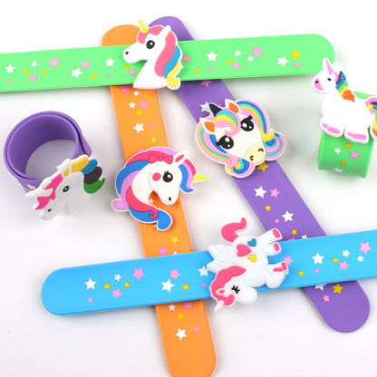 Colorful Unicorn snap ring