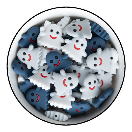 Halloween Pumpkin Silicone Beads
