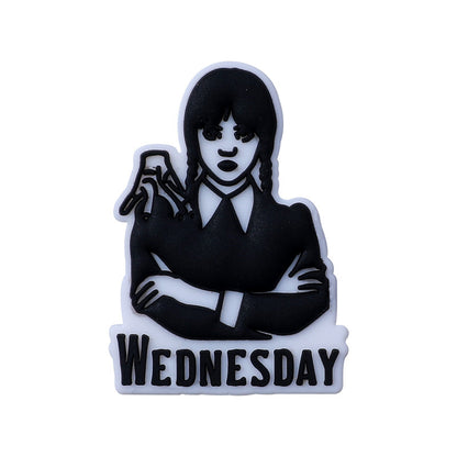 New Wednesday Silicone Beads