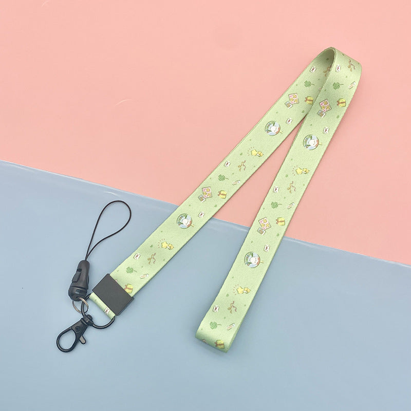 Mobile cartoon lanyard