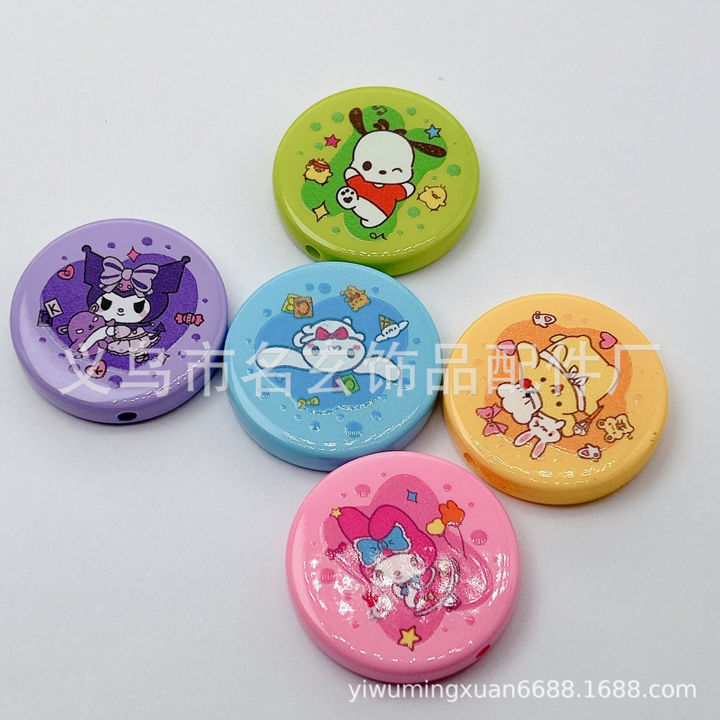 Sanrio Anime Beads acrylic 2