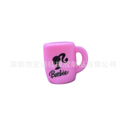 Silicone beads for cups