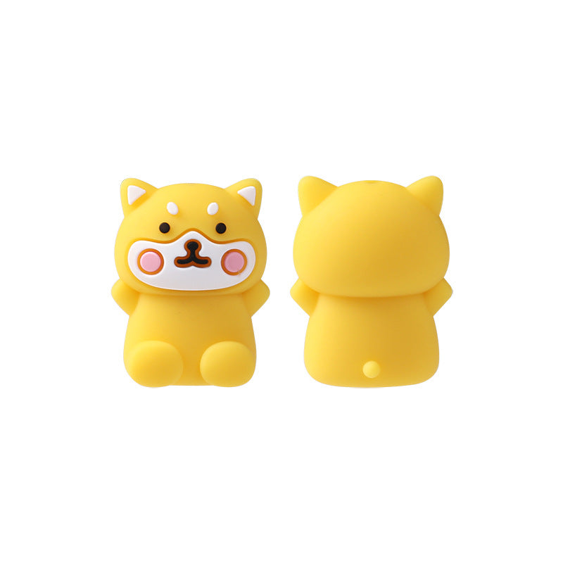 Animal silicone beads