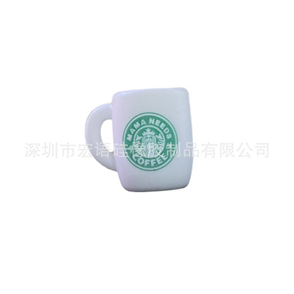 Silicone beads for cups