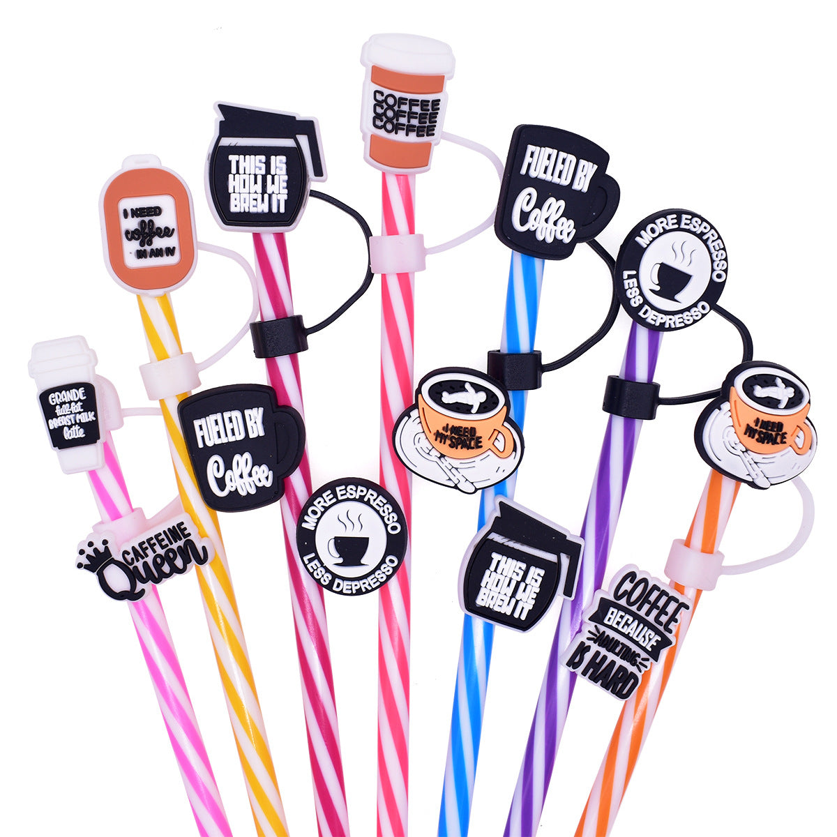 Coffee Cup Series Straw Cap