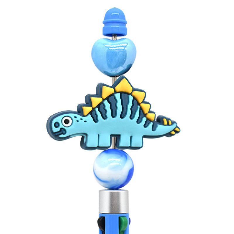 Cartoon dinosaur focal