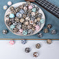 Cracked silicone beads