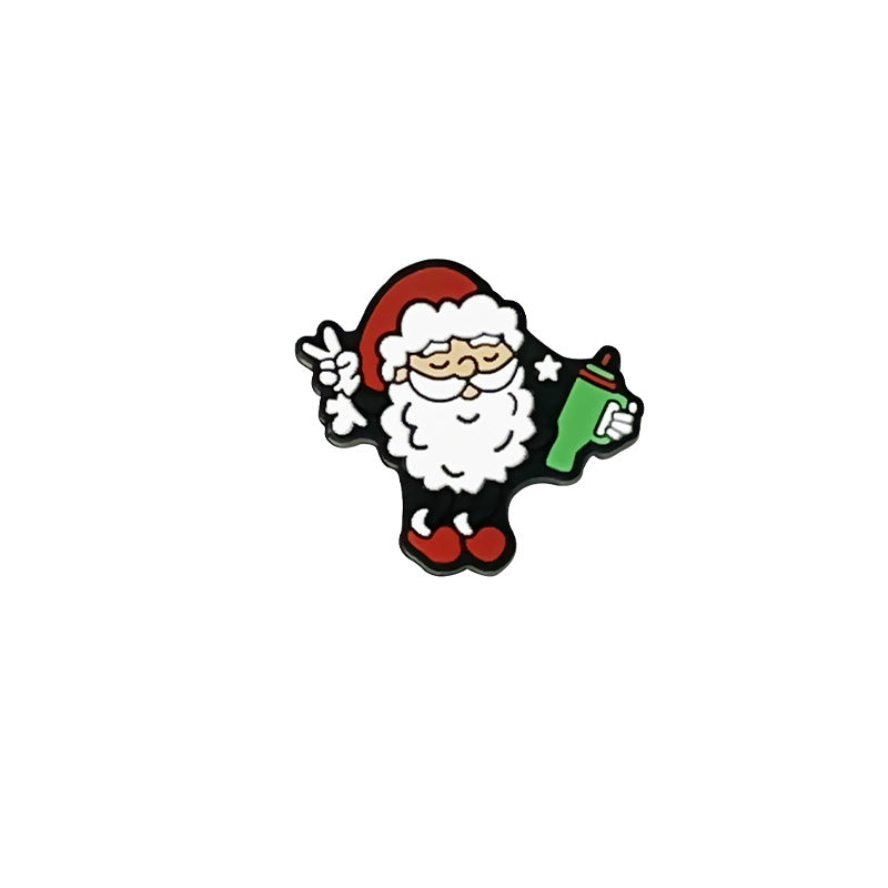 New Christmas silicone cartoon  beads