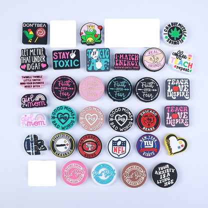 Cartoon silicone beads