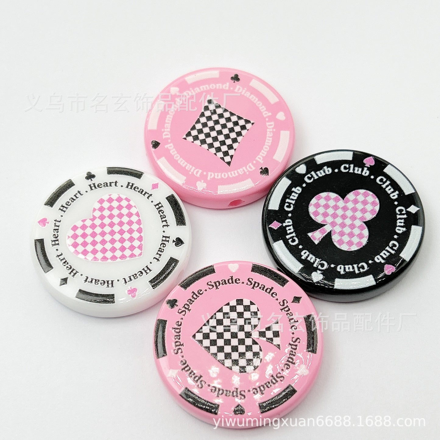 poker Beads acrylic
