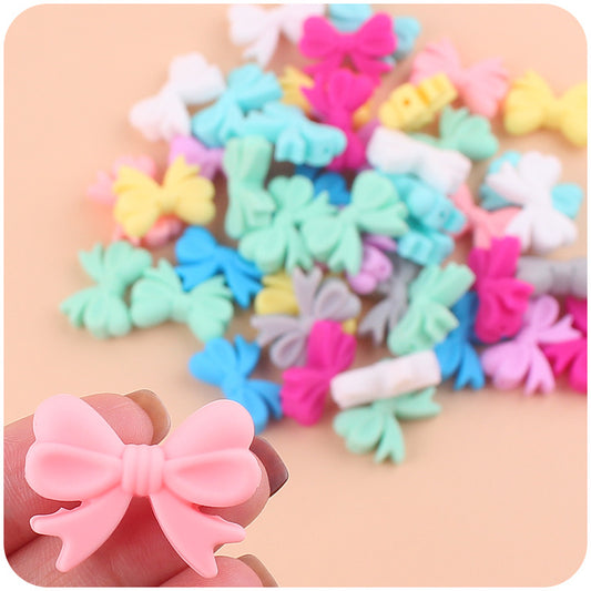 Butterfly knot small tooth glue focal