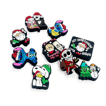 New Christmas silicone cartoon  beads