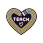 Pencil silicone beads focal