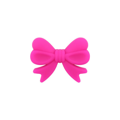 Butterfly knot small tooth glue focal