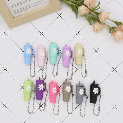 Silicone cup decoration