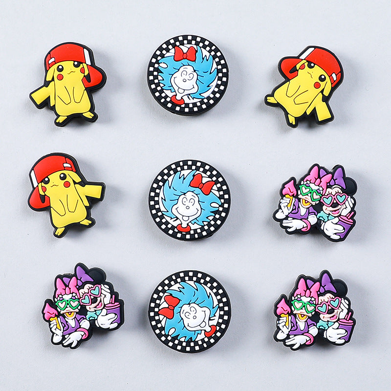 Cartoon Pikachu Silicone Beads