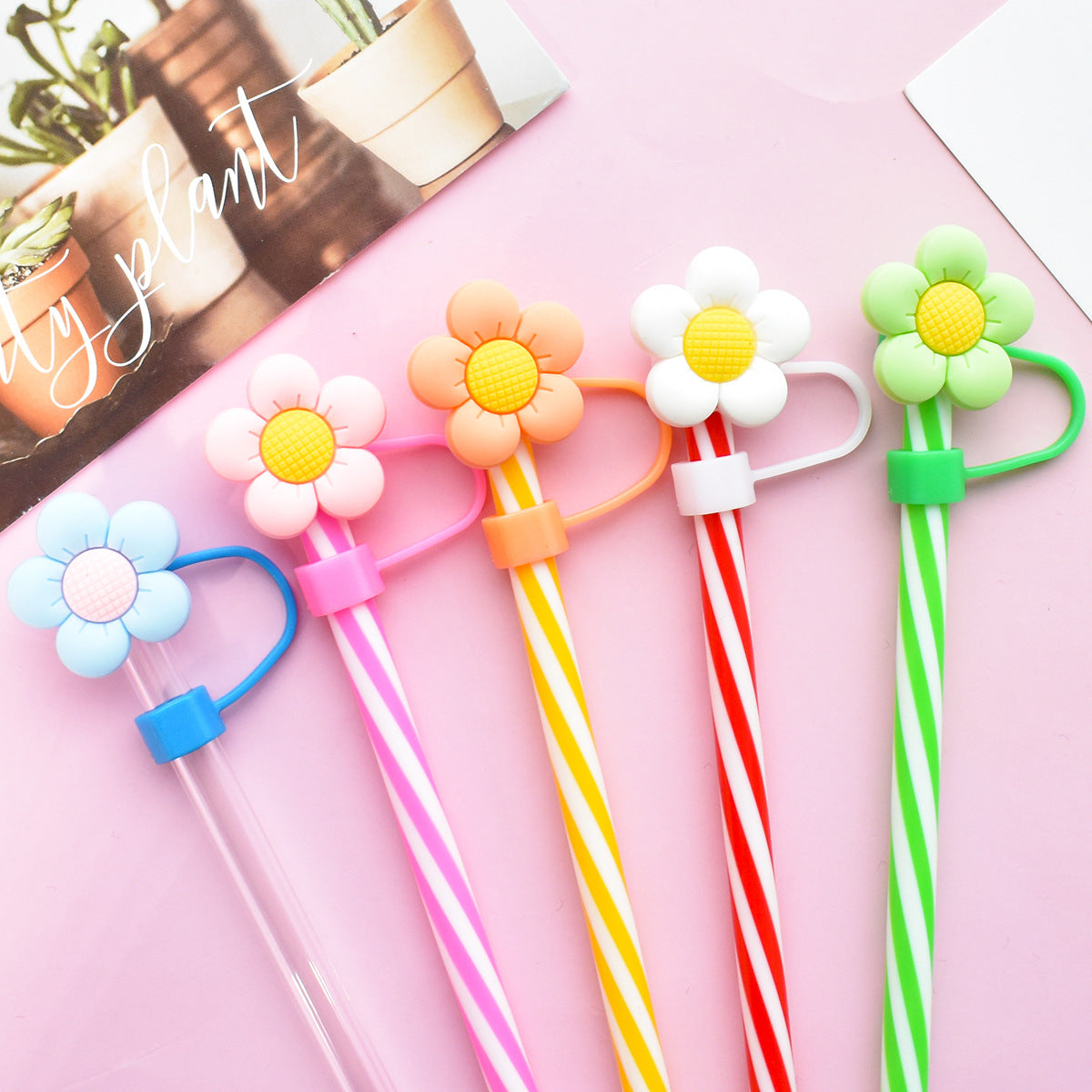 Cute Girl Party Straw Cap
