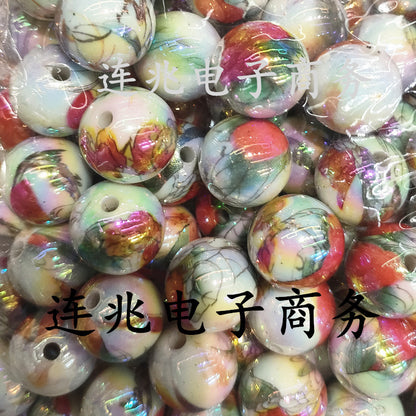 Printing strawberry acrylic beads