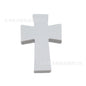 Solid color cross silicone beads