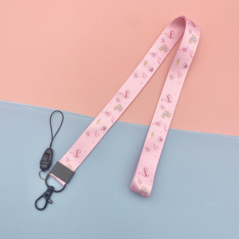 Mobile cartoon lanyard