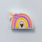 Rainbow silicone cute cartoon