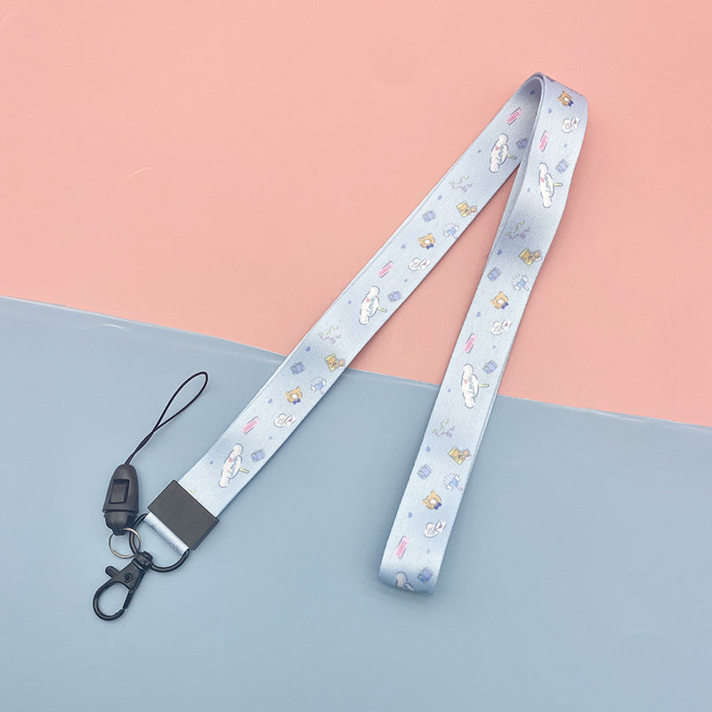 Mobile cartoon lanyard