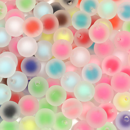 Double layer acrylic beads