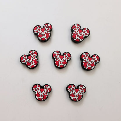 Spotted Mickey Silicone DIY Beads