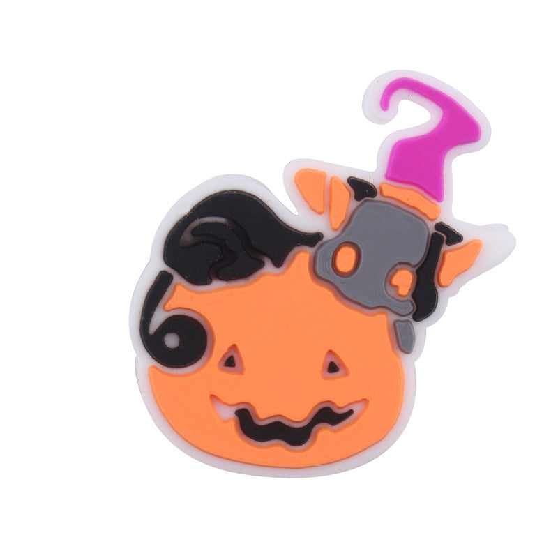 Halloween silicone beads focal