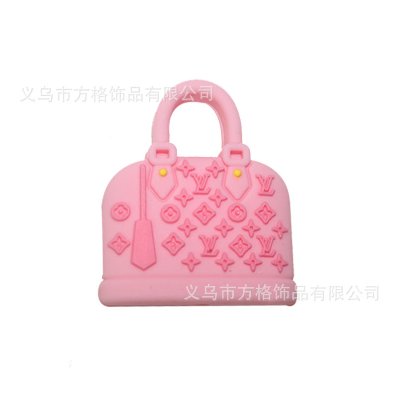 Big brand design bag with silicone beads