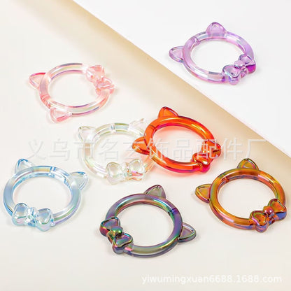 Cat headband bead acrylic
