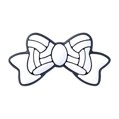 Bow silicone beads