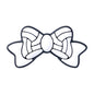 Bow silicone beads