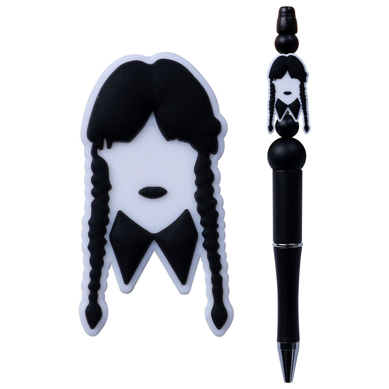 New Wednesday Silicone Beads