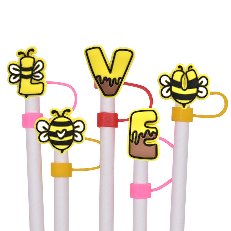 Cartoon Bee Straw Cap