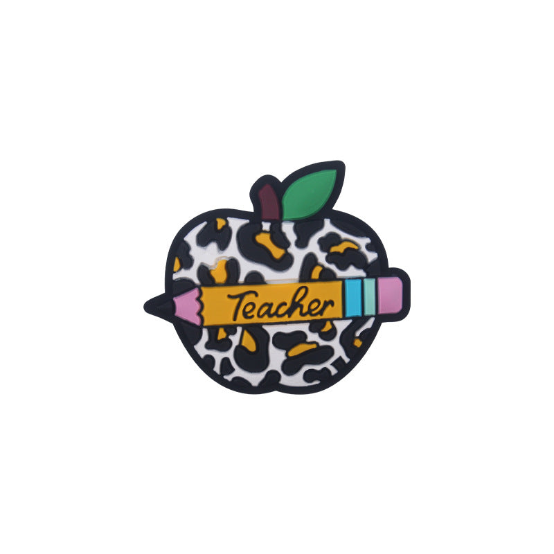 Cute Apple Silicone focal