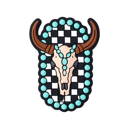 Turquoise silicone beads